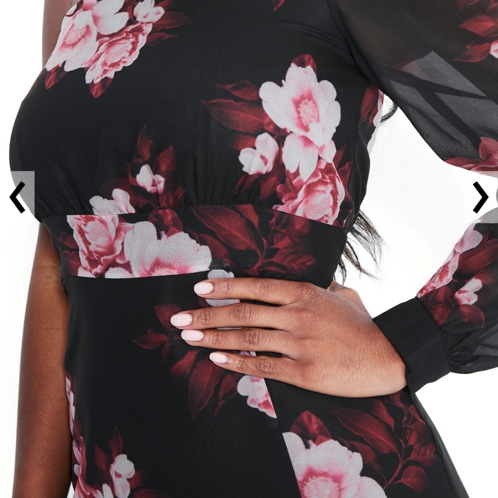 BEBE maxi dress